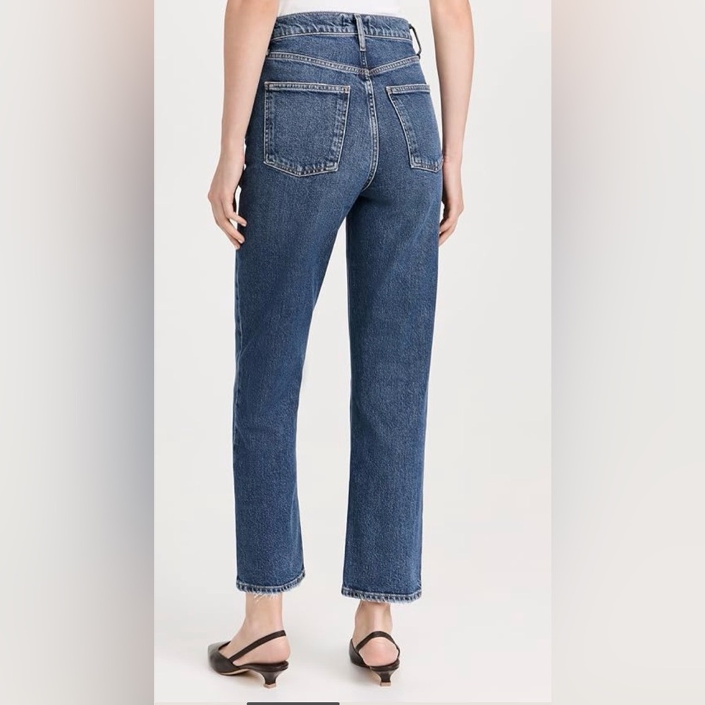 AGOLDE 90s Pinch Waist Crop Jeans - - Picture 2 of 15